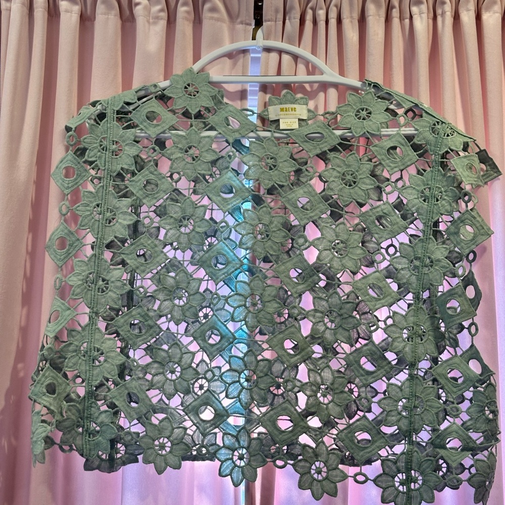Maeve Floral Crochet Top